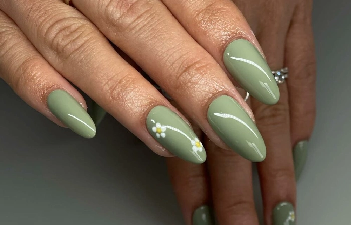 Sage Green Nail