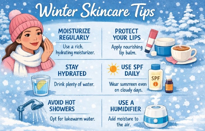 Skin Care in Winter Autumn for Sensitive Skin