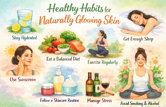 Healthy Habits for Naturally Glowing Skin