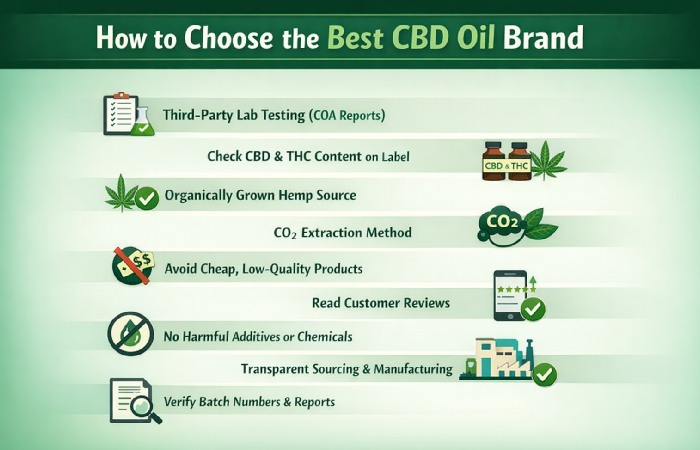 Choose the Best CBD Oil Brand